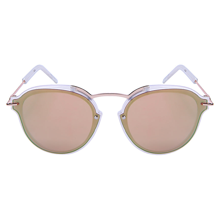 ROUND - OVAL LADIES BULK WHOLESALE SUNGLASSES 32204-FLREV