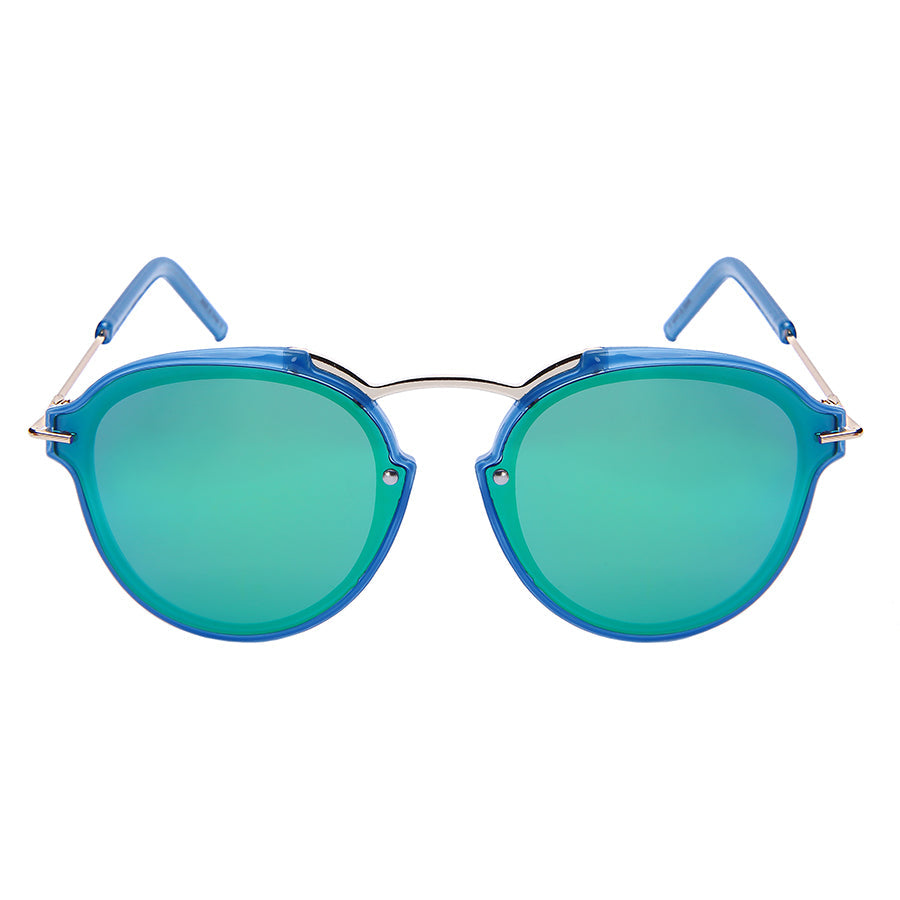 ROUND - OVAL LADIES BULK WHOLESALE SUNGLASSES 32204-FLREV