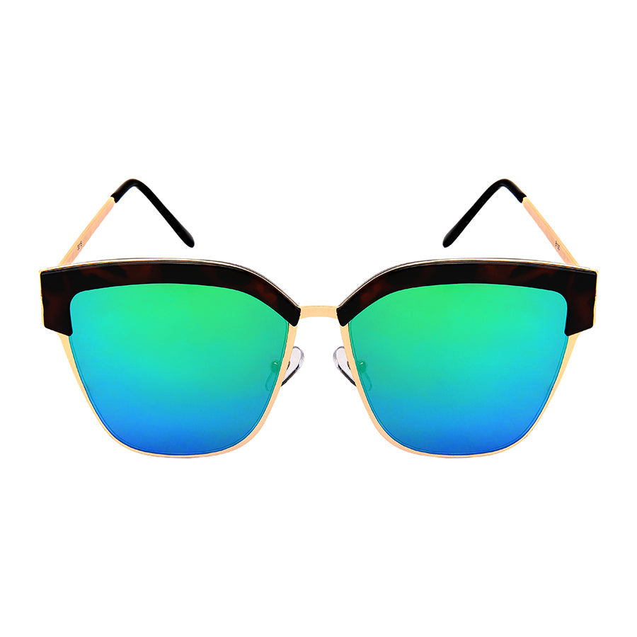 MIRROR FASHION GEOMETRIC STYLE BULK WHOLESALE SUNGLASSES 3315-FLREV