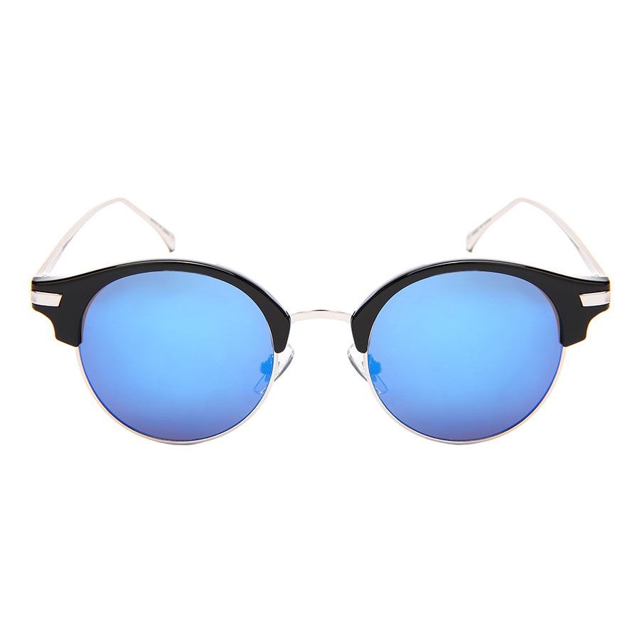 HORNED RIM UNISEX BULK WHOLESALE SUNGLASS 541053-REV