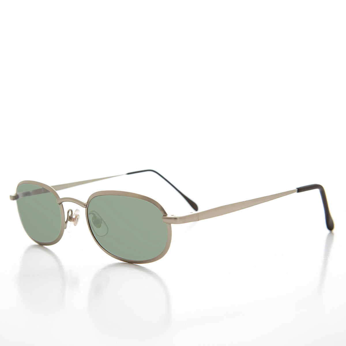 Oval Alloy Vintage Sunglasses - Hall