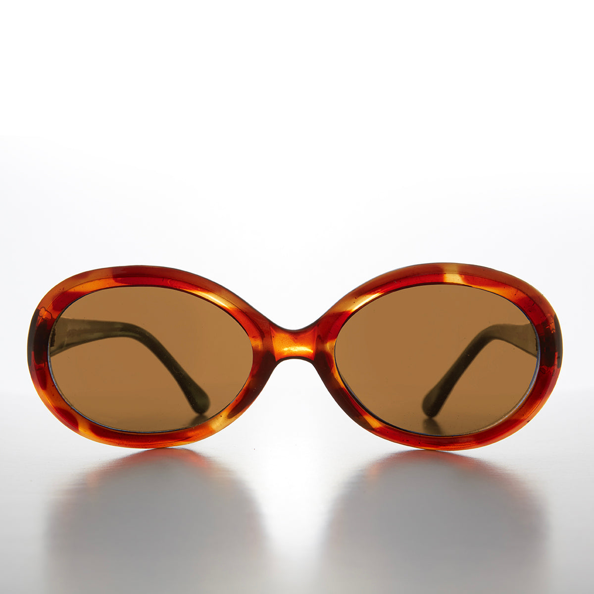 Oval Grunge Vintage Sunglass - Macie