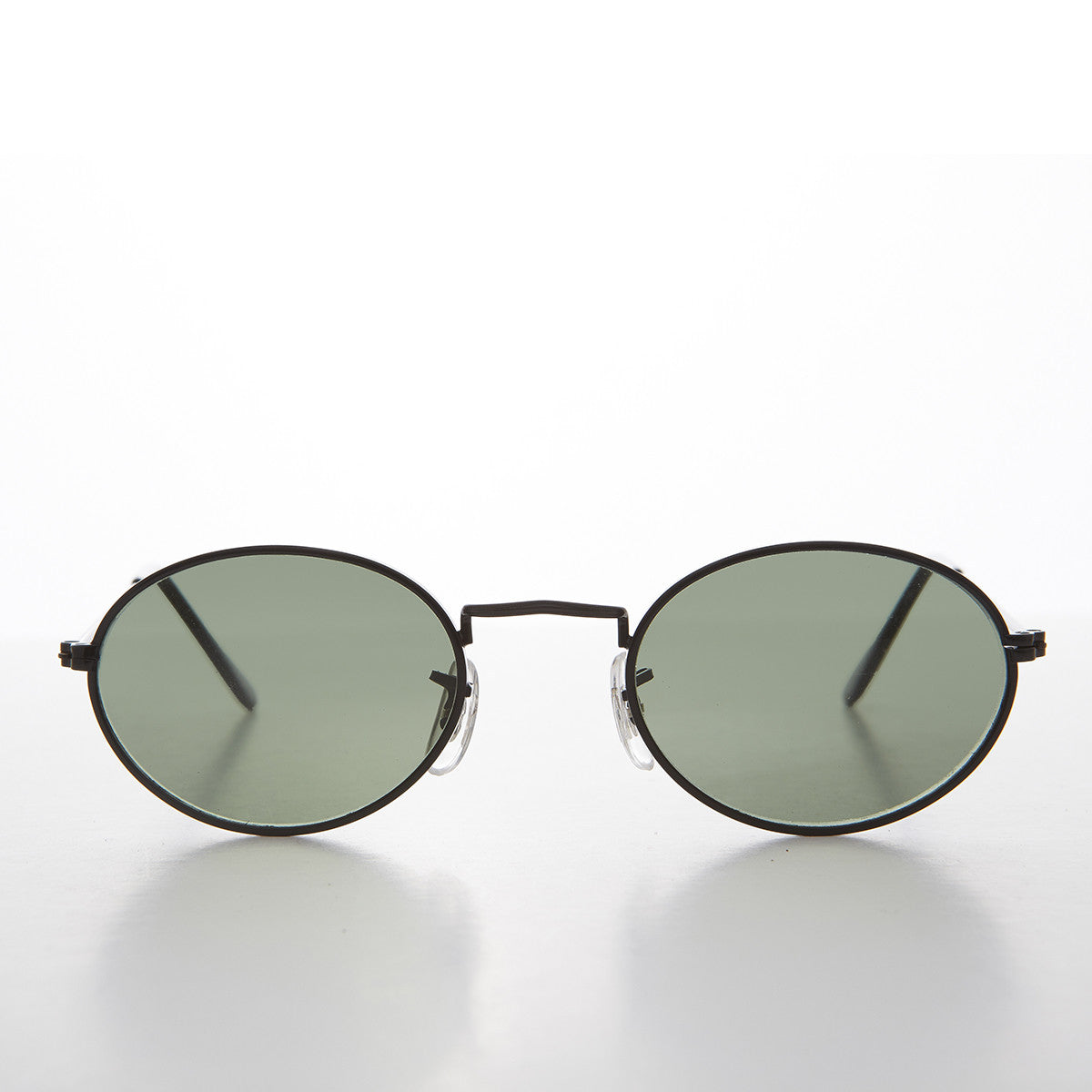 Oval Metallic Frame Vintage 90s Sunglass -Norris